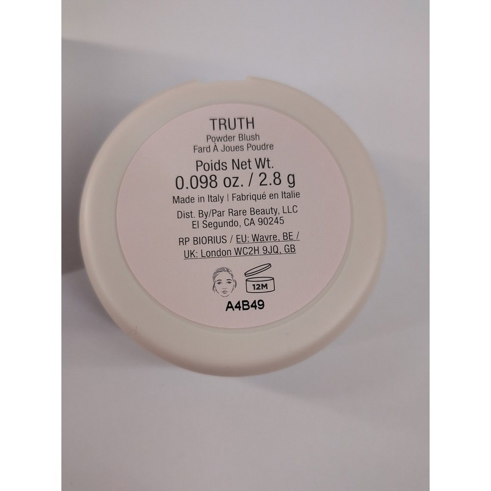NIB!😍Rare Beauty by Selena Gomez Soft Pinch Luminous Powder Blush TRUTH Shade - Picture 4 of 4